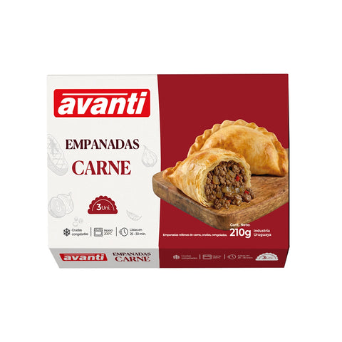 EMPANADAS CONGELADAS CARNE x3 | Empanadas | Avanti - 