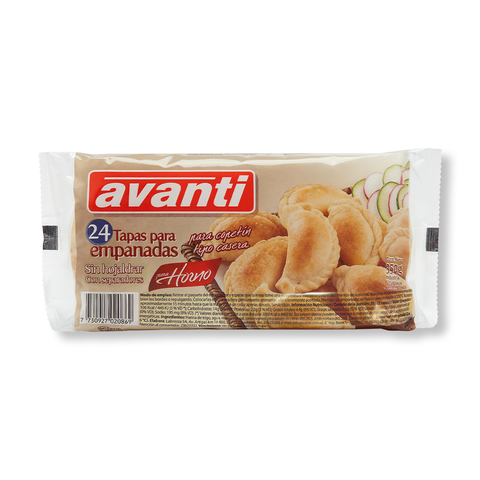 TAPAS PARA EMPANADAS TIPO CASERA PARA COPETÍN 350 g