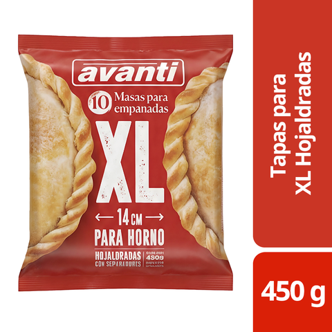 TAPAS PARA EMPANADAS HOJALDRADAS XL 450g