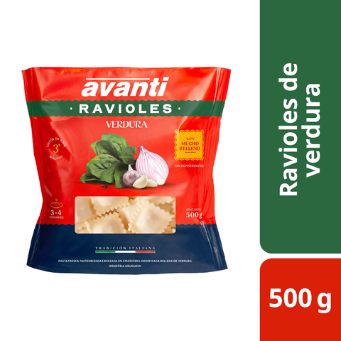 RAVIOLES DE VERDURA 500 g