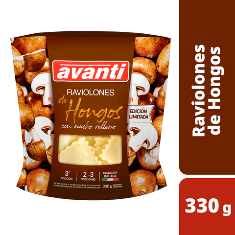 RAVIOLONES DE HONGOS  330 g | Raviolones | Avanti - 