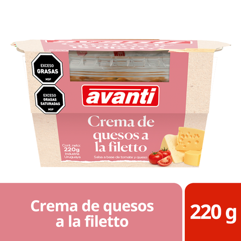 CREMA DE QUESOS A LA FILETTO 220 g