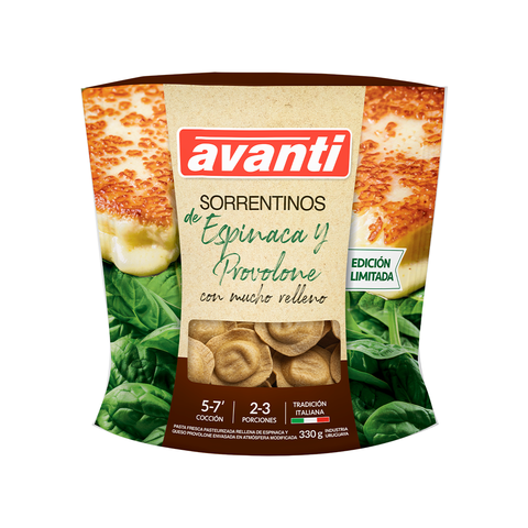 SORRENTINOS DE ESPINACA Y PROVOLONE 330 g